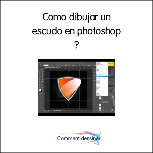 Como dibujar un escudo en photoshop